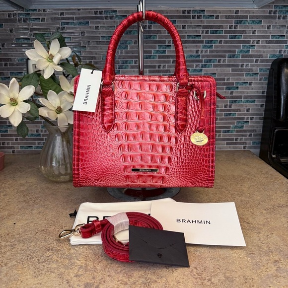 Brahmin Handbags - NWT Brahmin Cami Embrace Ombré purse